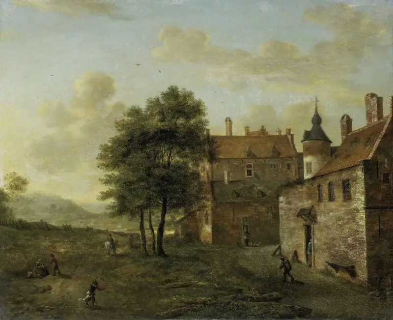 Wiejski dom, Jan van der Heyden
