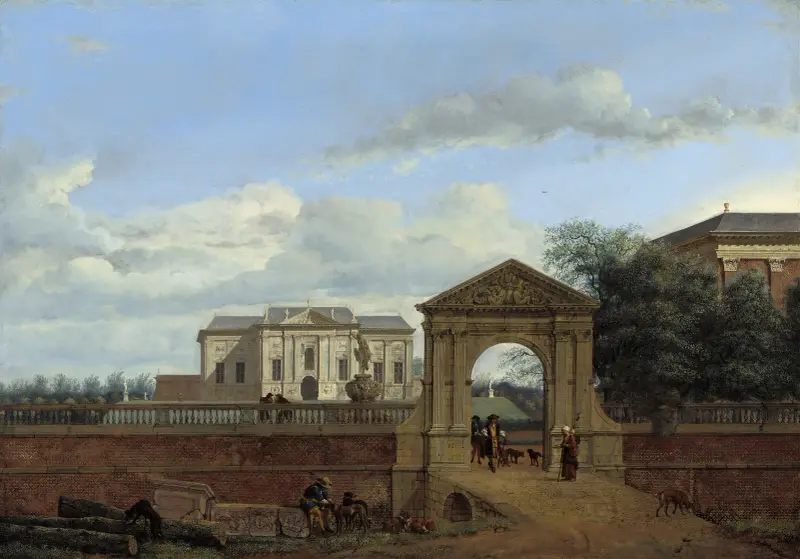 Architektonická fantazie, Jan van der Heyden