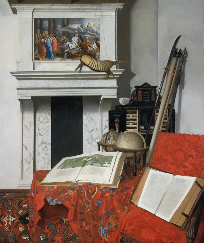 Roh místnosti s kuriozitami, Jan van der Heyden