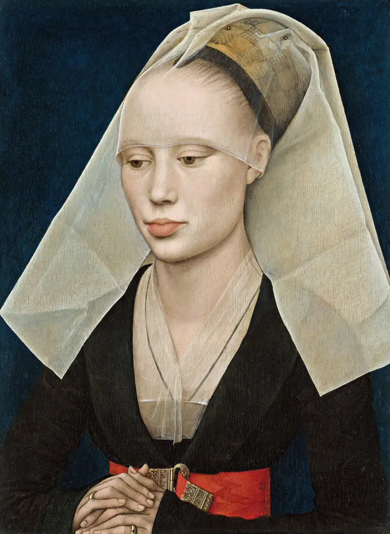 Portrait Of A Lady av Rogier van der Weyden