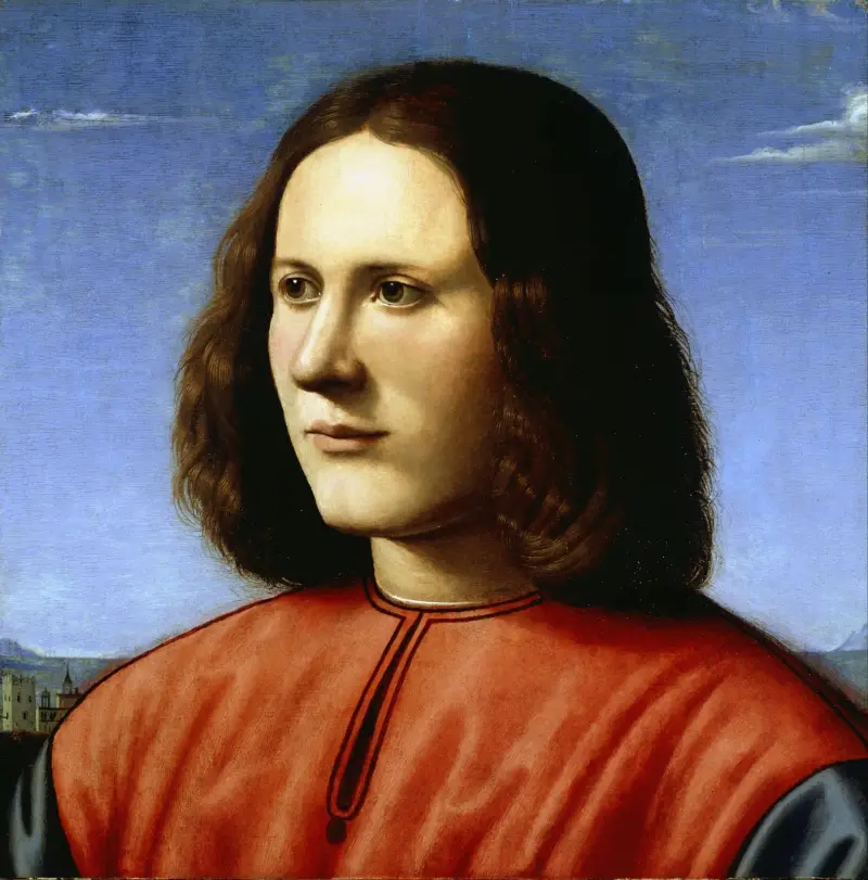 A Young Man av Piero di Cosimo