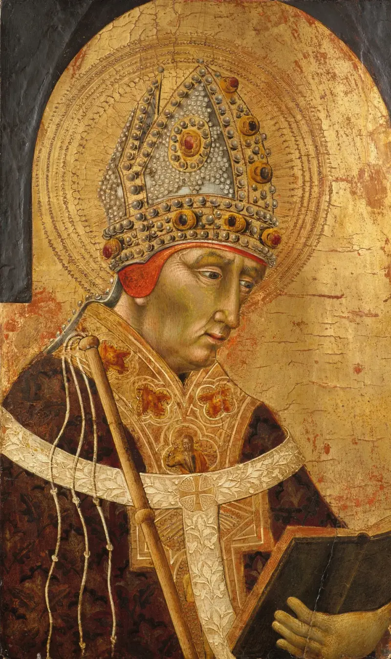 Święty Ambroży, Giovanni di Paolo