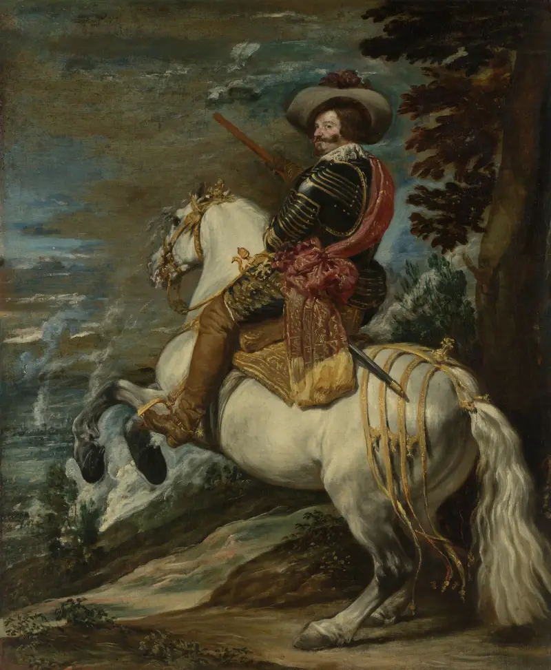 Don Gaspar de Guzmán (1587–1645), greve-hertig av Olivares av Diego Velázquez