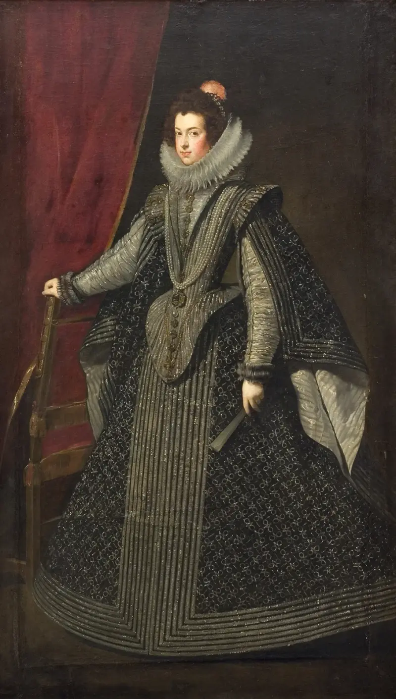 Isabella av Bourbon, Filip IV:s första drottning av Diego Velázquez