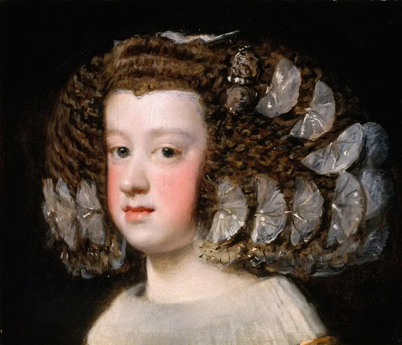 María Teresa (1638–1683), Infanta of Spain av Diego Velázquez