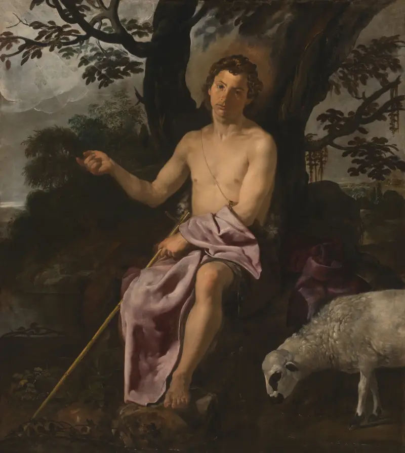 Saint John the Baptist in the Wilderness av Diego Velázquez