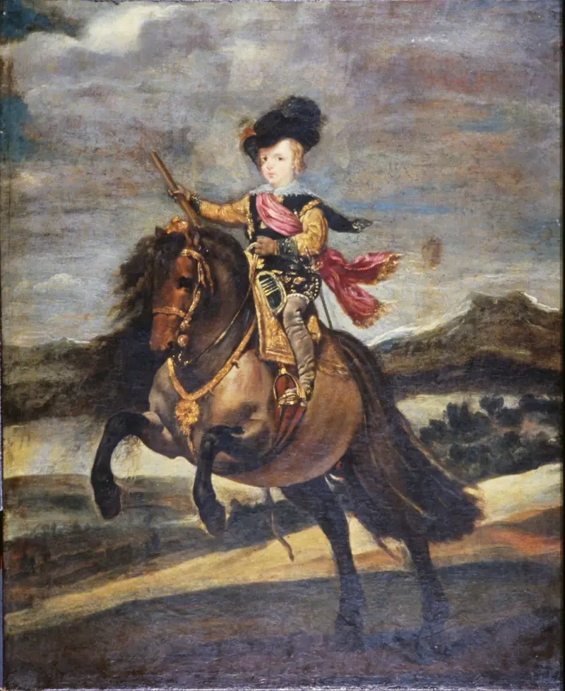 Infanten Baltasar Carlos till häst av Diego Velázquez