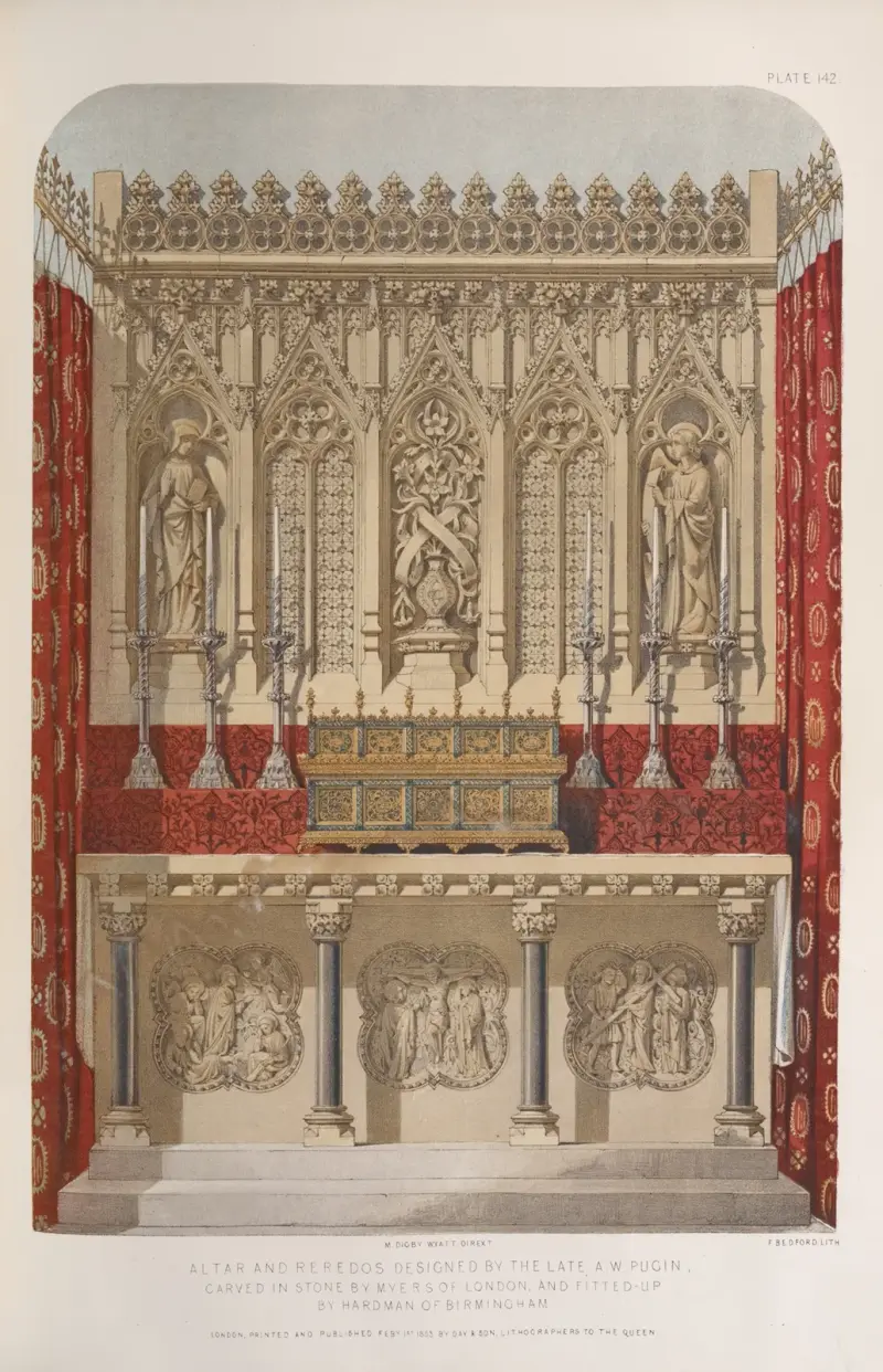 Ołtarz i nastawa ołtarzowa, Matthew Digby Wyatt