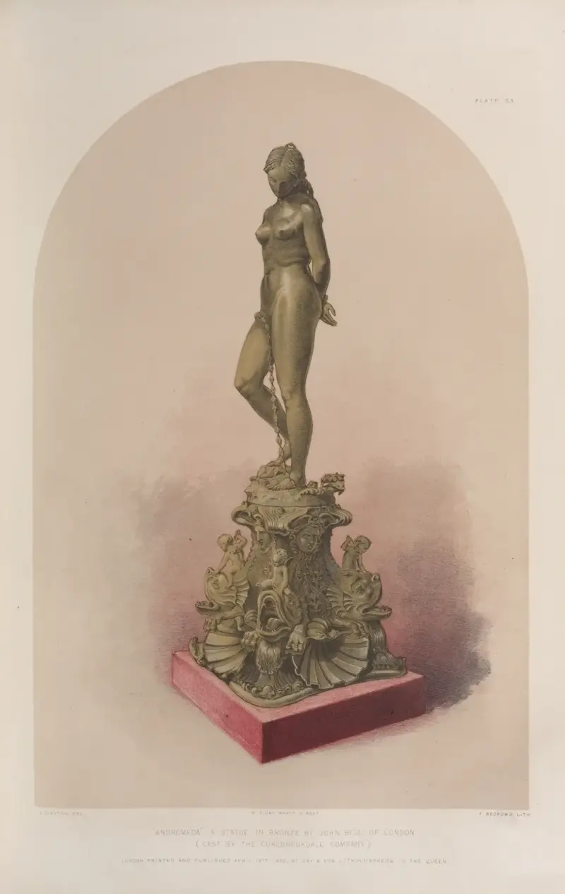 Andromeda – eine Bronzestatue von Matthew Digby Wyatt