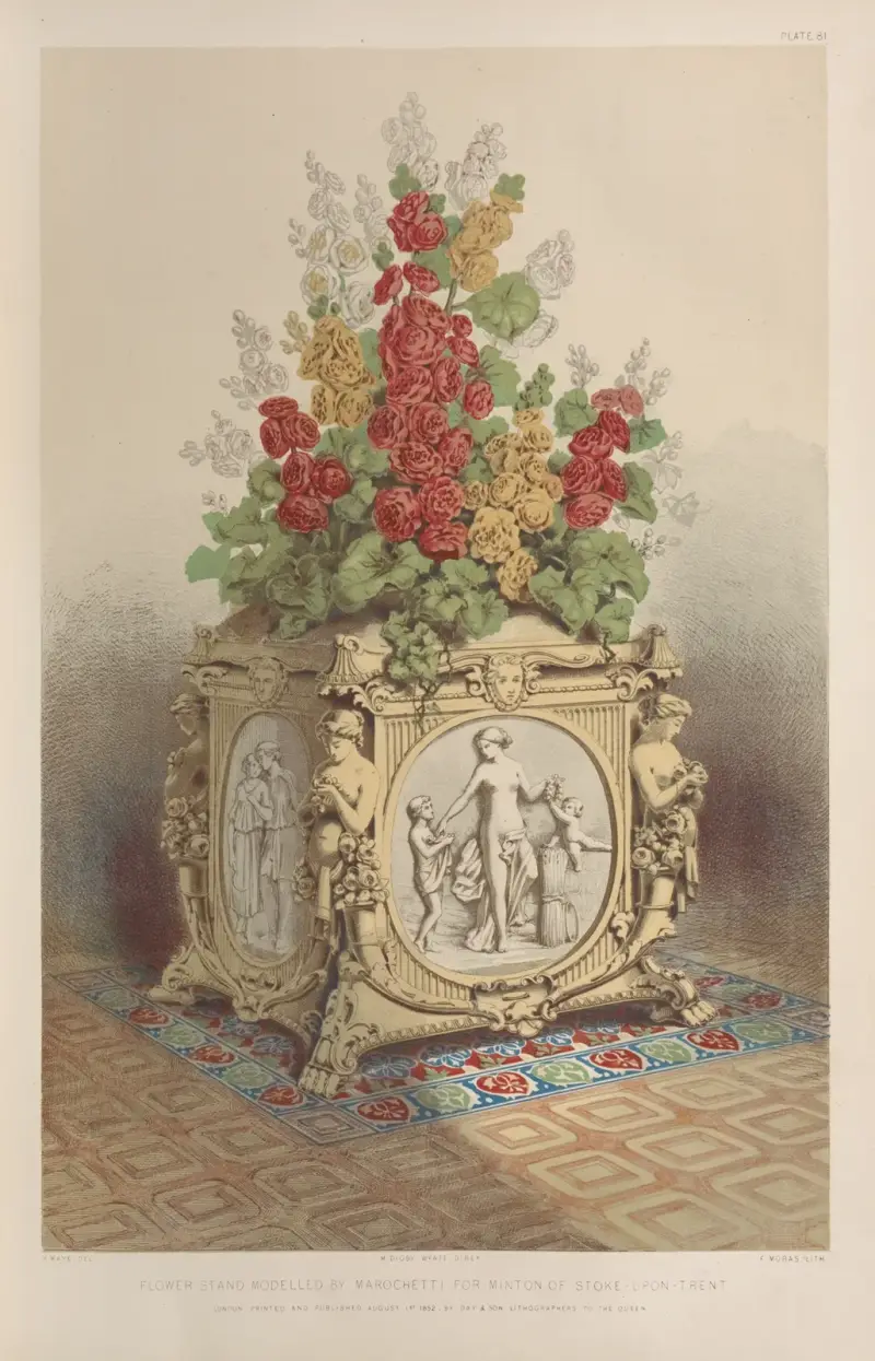 Blumenständer von Matthew Digby Wyatt
