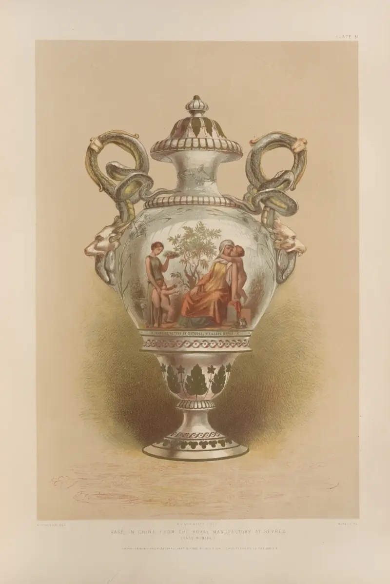 Vase in China von Matthew Digby Wyatt