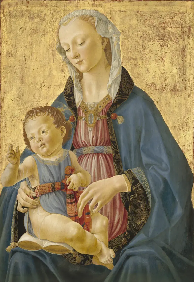 Madonna and Child av Domenico Ghirlandaio
