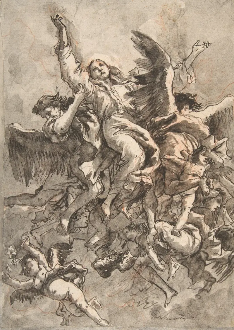 Mariä Himmelfahrt von Giovanni Domenico Tiepolo