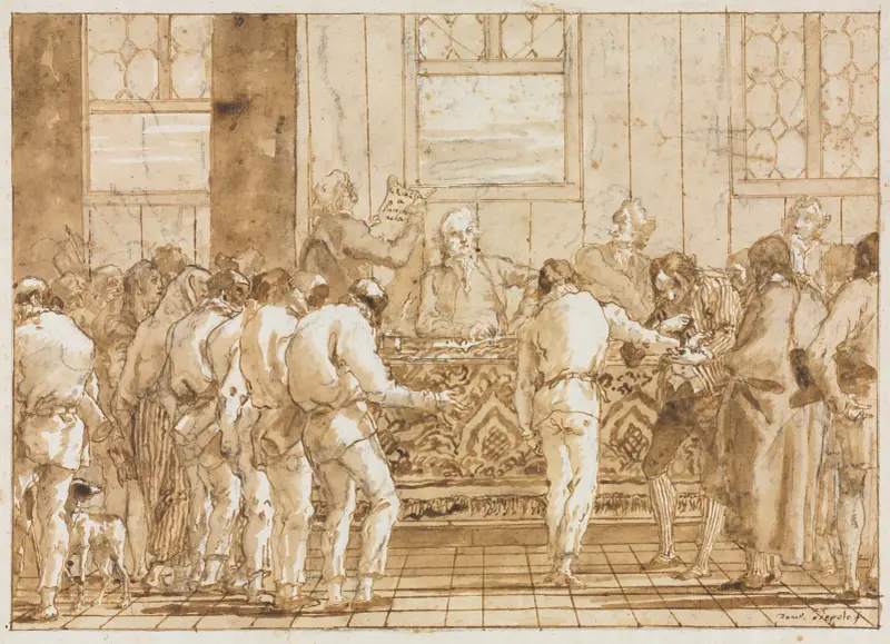 Der Prozess von Giovanni Domenico Tiepolo