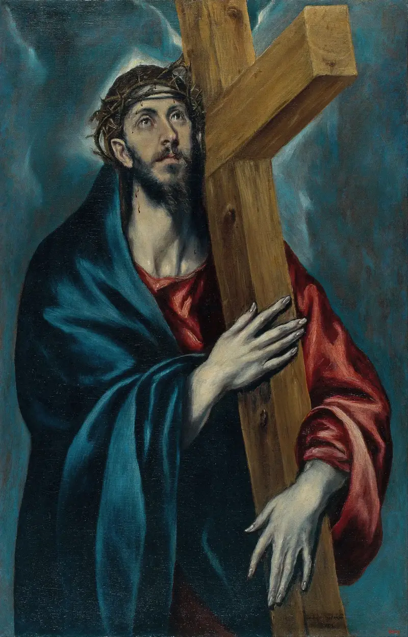Christ Carrying the Cross (from 1590 until 1595), 1590 av El Greco (Domenikos Theotokopoulos)