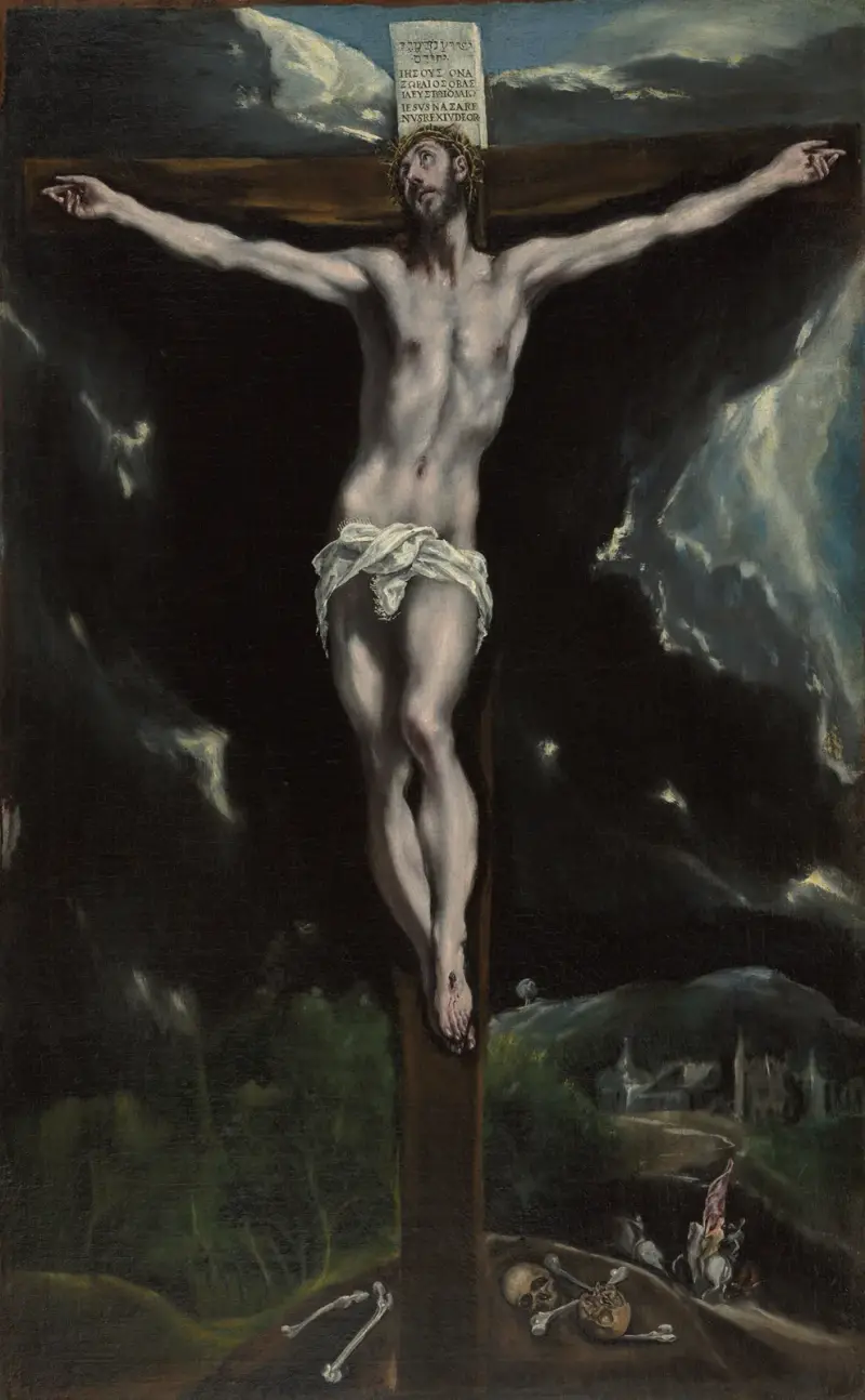 Christ on the Cross av El Greco (Domenikos Theotokopoulos)
