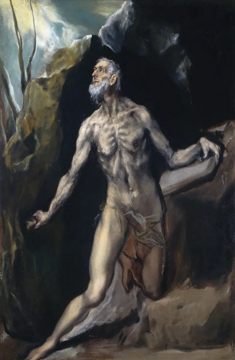 Św. Hieronim, El Greco (Domenikos Theotokopoulos)