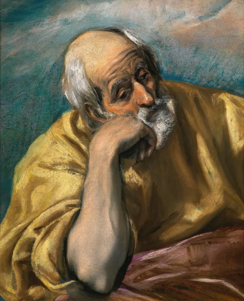 Heiliger Josef von El Greco (Domenikos Theotokopoulos)