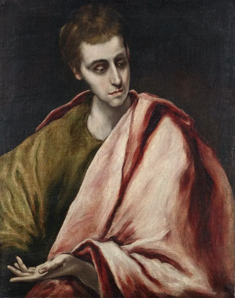 Święty Jan, El Greco (Domenikos Theotokopoulos)