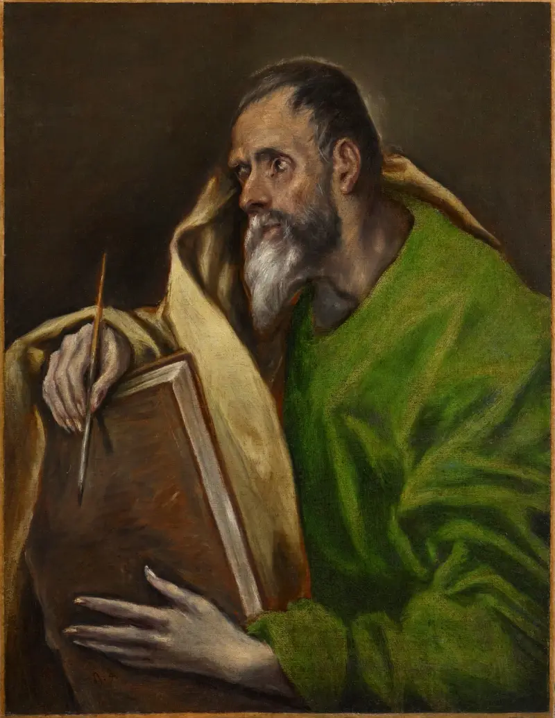 Der heilige Lukas von El Greco (Domenikos Theotokopoulos)