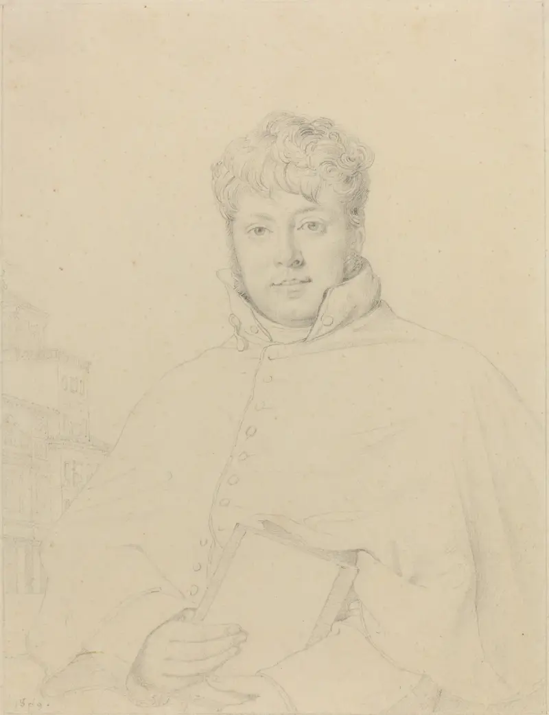 Auguste-Jean-Marie Guénepin II av Jean Auguste Dominique Ingres