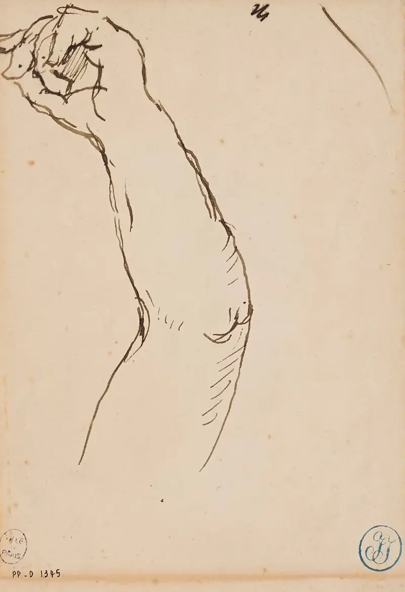 Armstudie von Jean Auguste Dominique Ingres