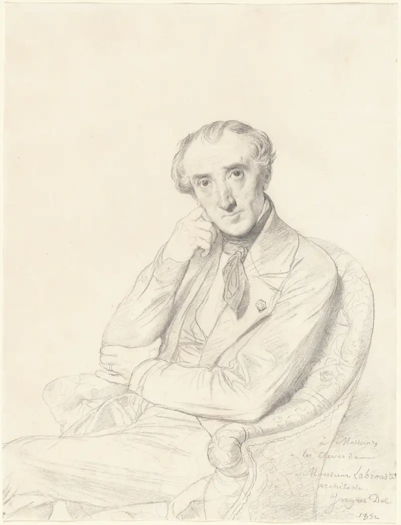 Henri Labrouste, Jean Auguste Dominique Ingres