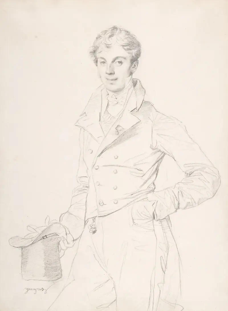 Lancelot-Théodore, comte Turpin de Crissé av Jean Auguste Dominique Ingres