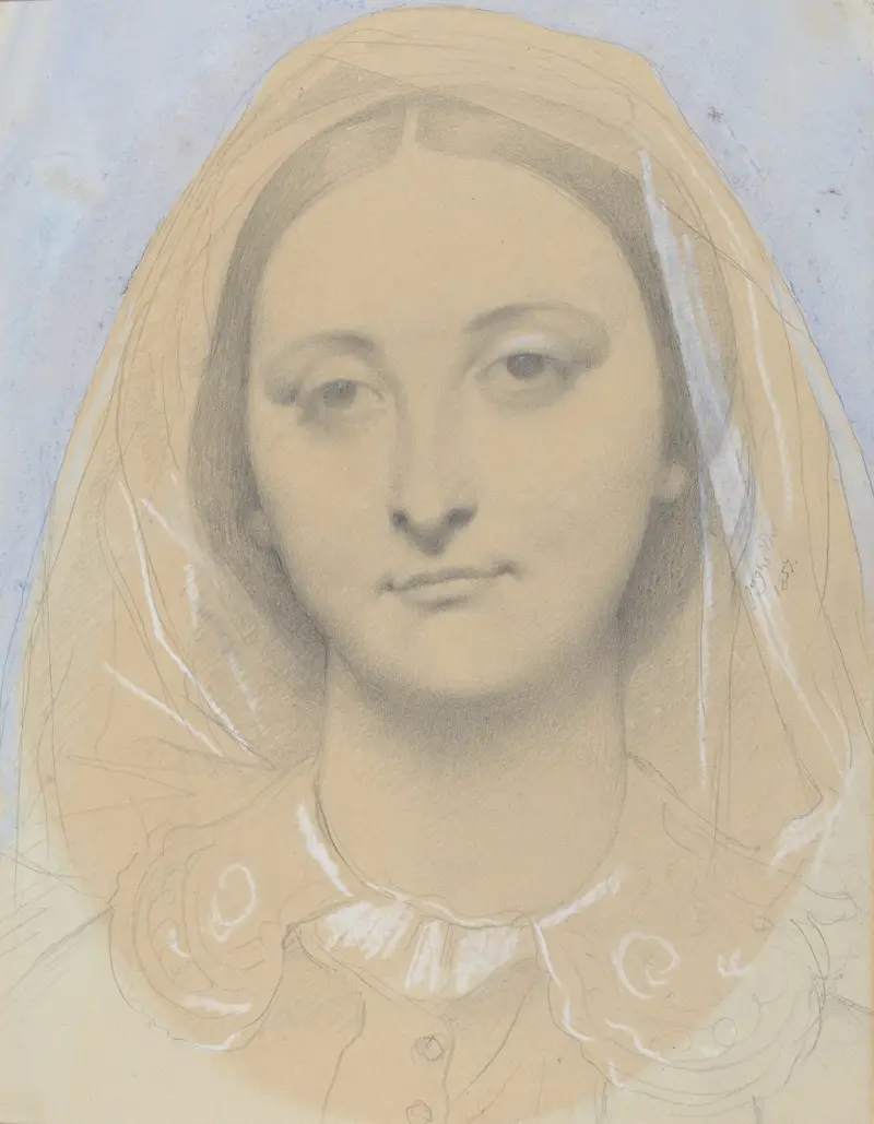 Mademoiselle Mary de Borderieux av Jean Auguste Dominique Ingres
