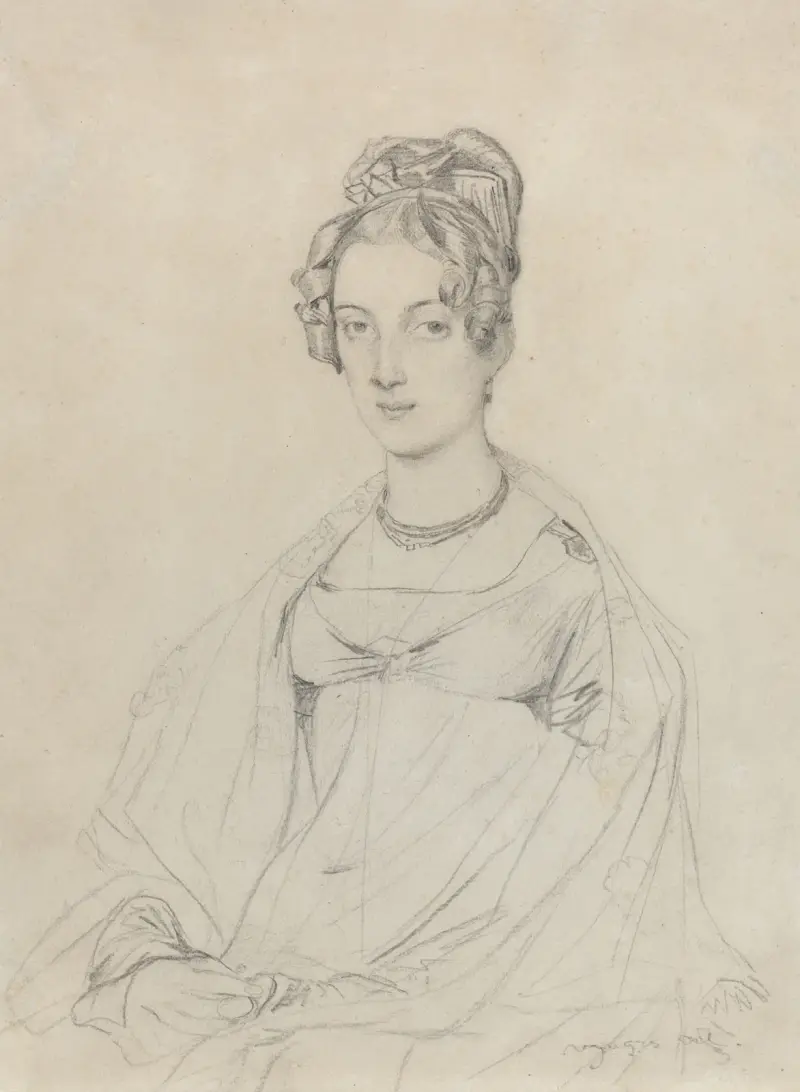 Mrs. Edward Dodwell von Jean Auguste Dominique Ingres