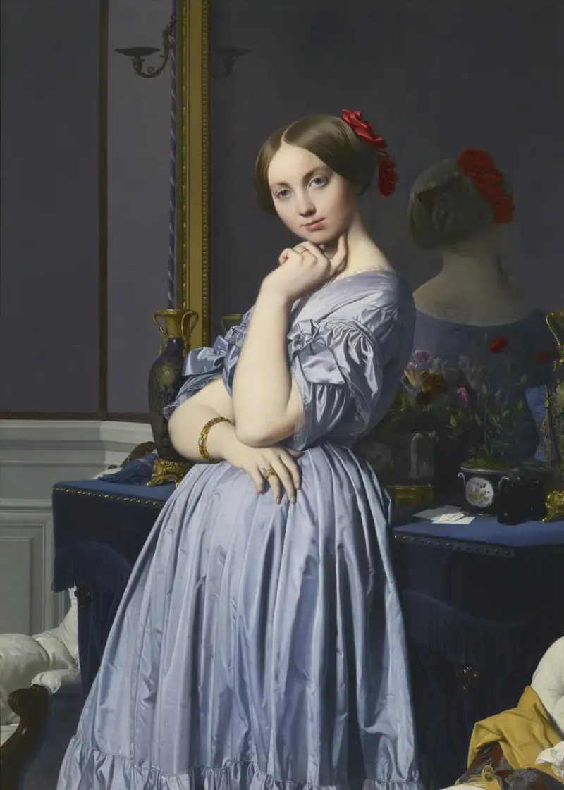 Portrait of Comtesse d’Haussonville av Jean Auguste Dominique Ingres