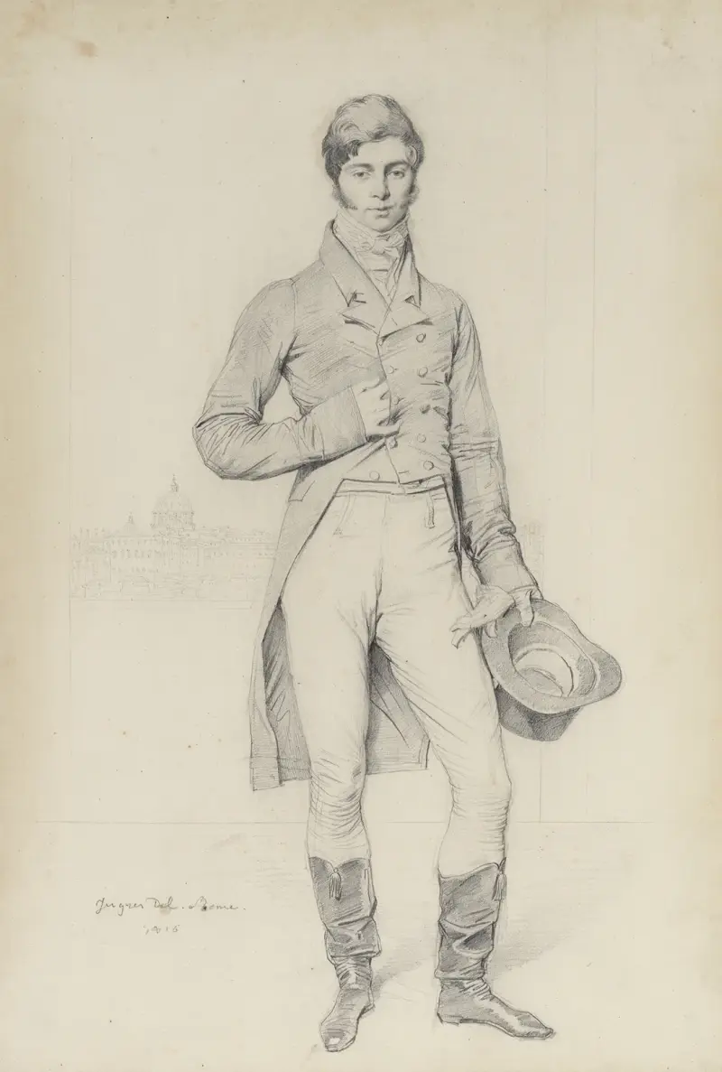 Portrait of Lord Grantham av Jean Auguste Dominique Ingres