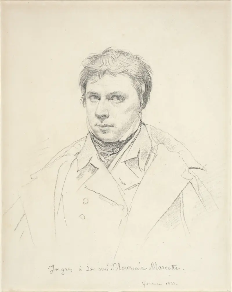 Autoportrét, 1822, Jean Auguste Dominique Ingres