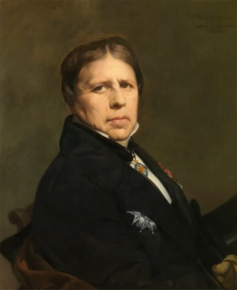 Autoportrét, 1864, Jean Auguste Dominique Ingres