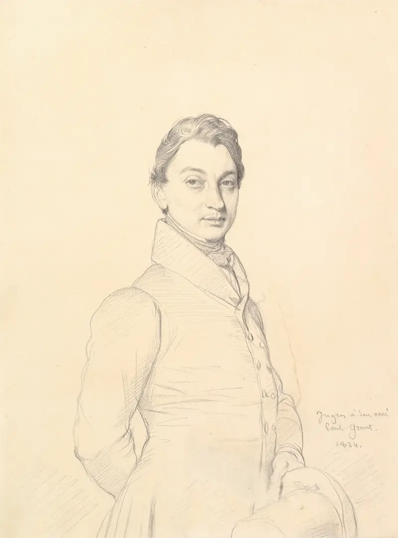 The Lawyer Paul Grand av Jean Auguste Dominique Ingres