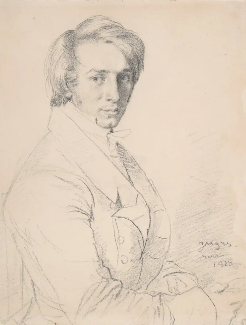 Ursin-Jules Vatinelle (1798-1881) av Jean Auguste Dominique Ingres