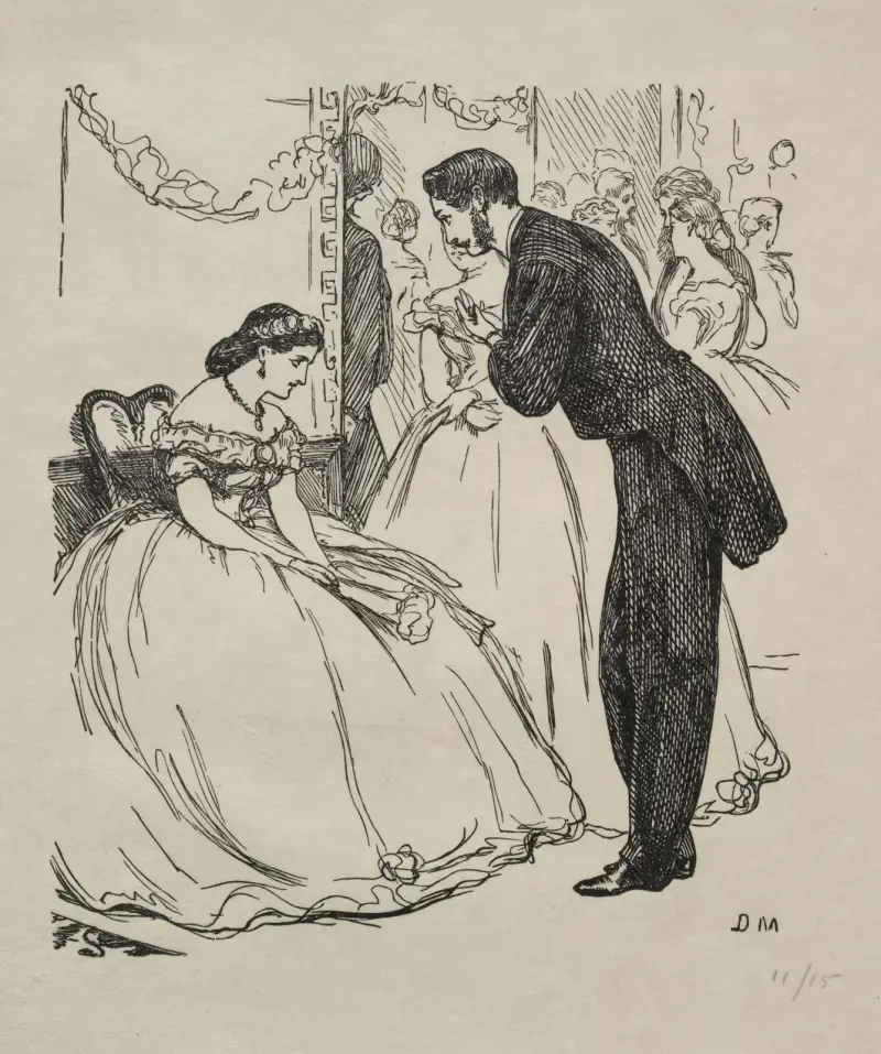 Den otröstliges sång av George Du Maurier