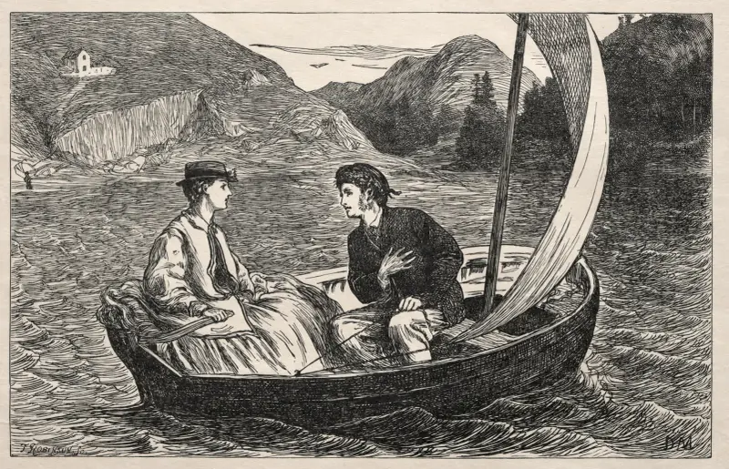 Try for a Tutorship – A Critical Moment av George Du Maurier