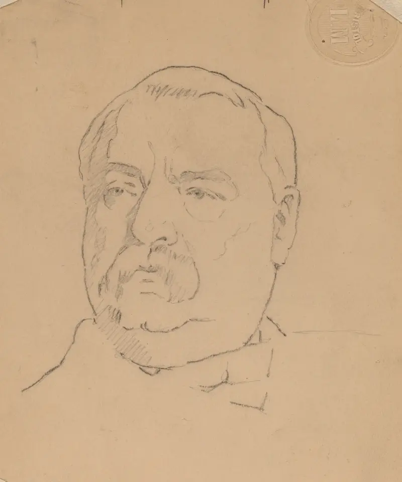 Grover Cleveland (recto) av Eastman Johnson
