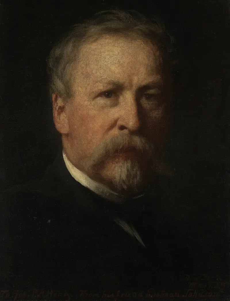 Självporträtt av Eastman Johnson