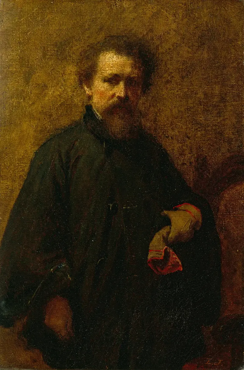 Autoportrét, Eastman Johnson
