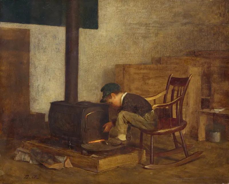 Den unge lärdomen av Eastman Johnson