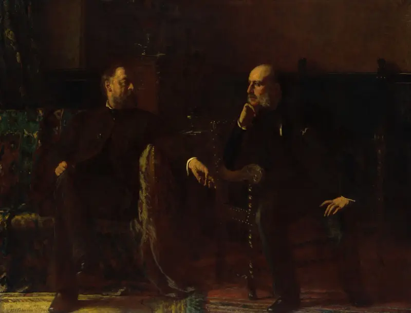 The Funding Bill av Eastman Johnson