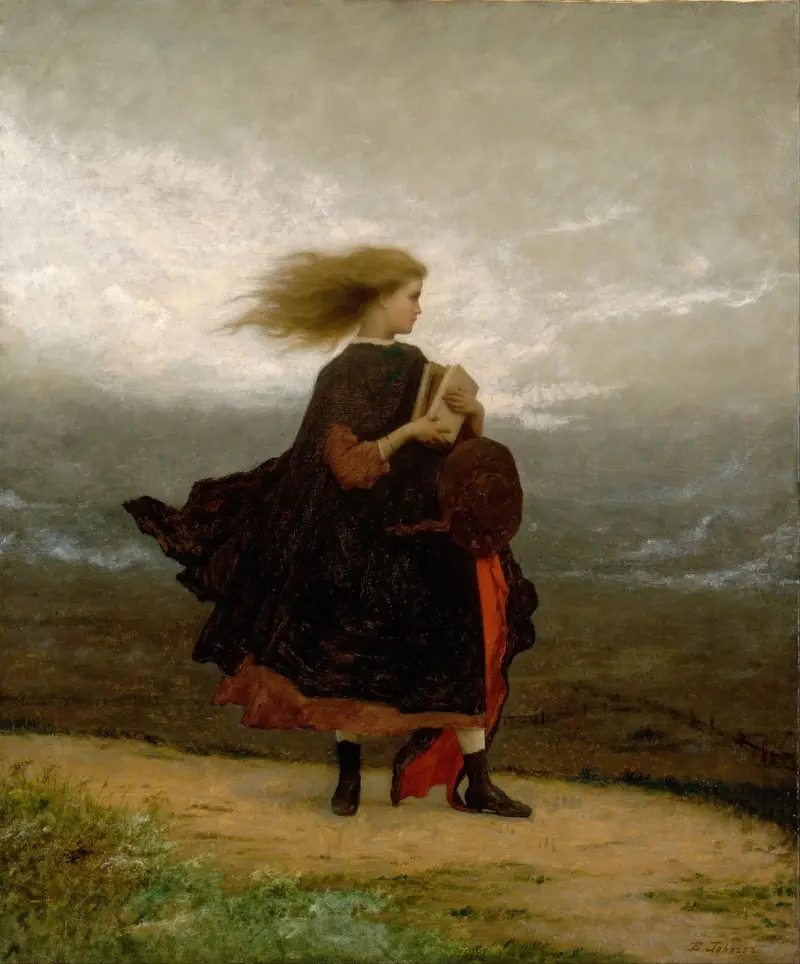The Girl I Left Behind Me av Eastman Johnson