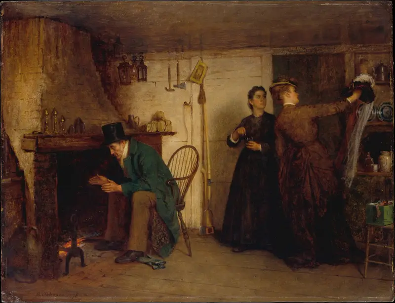 Den nya mössan av Eastman Johnson