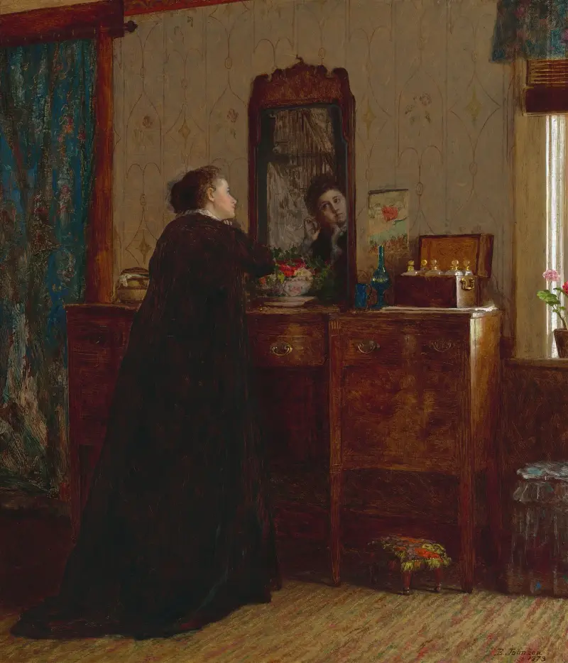Die Toilette von Eastman Johnson