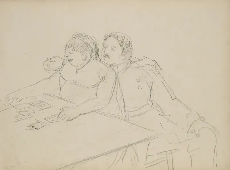 Bordellszene, 1877 – Nr. 5 von Edgar Degas