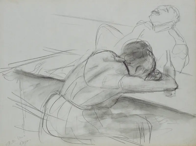 Bordellszene, 1877 – Nr. 6 von Edgar Degas
