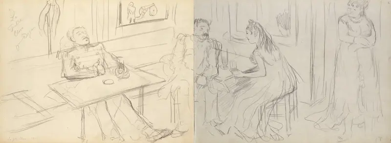 Bordellszene, 1877 – Nr. 1 von Edgar Degas
