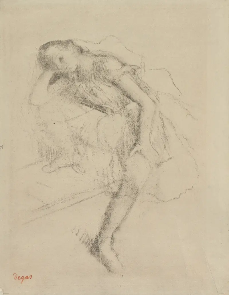 Tanečnice v klidu, Edgar Degas